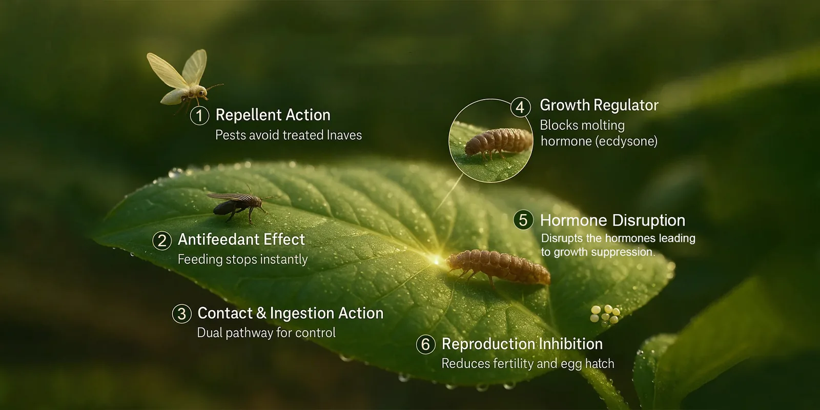 Ecoza mode of action