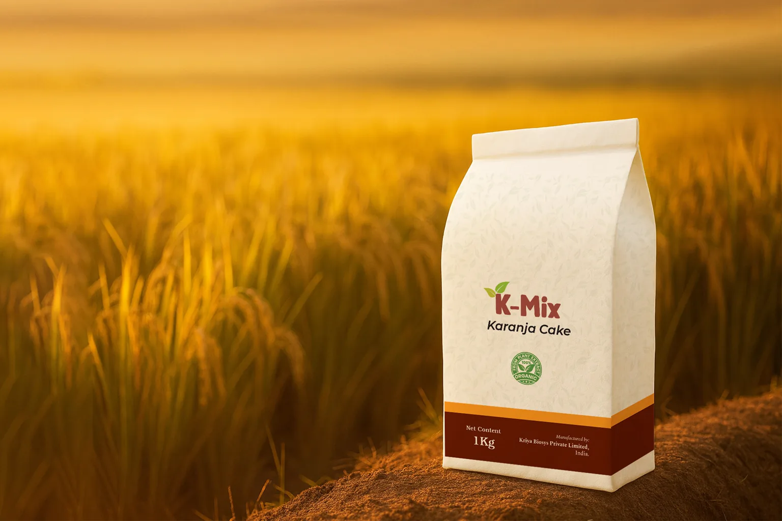K-Mix karanja cake substrate