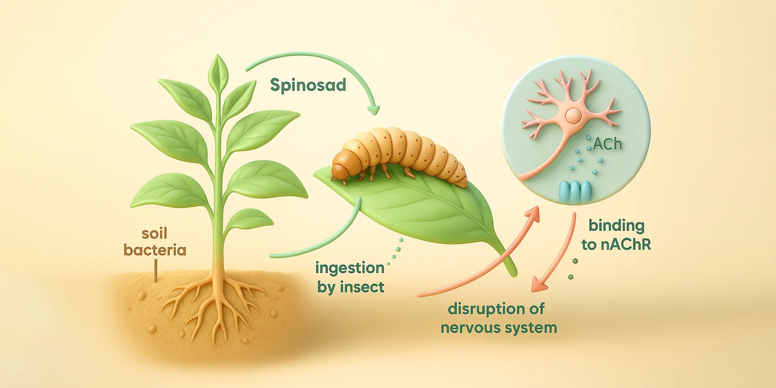 Spindura mode of action