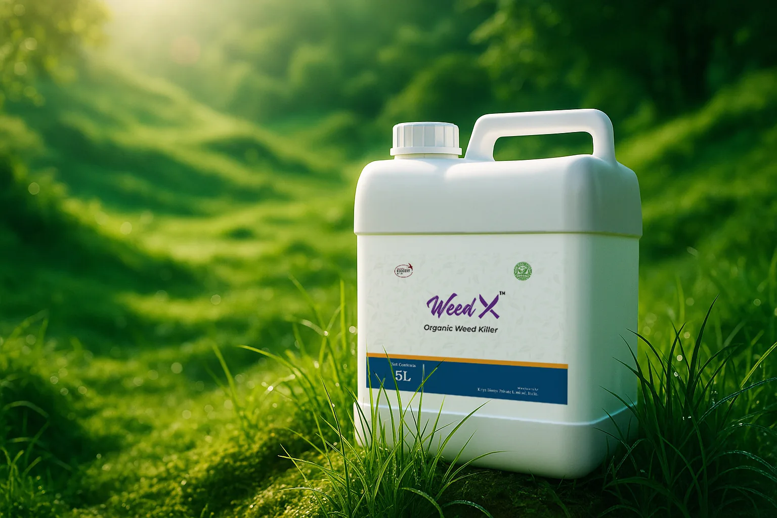 WeedX product imagery