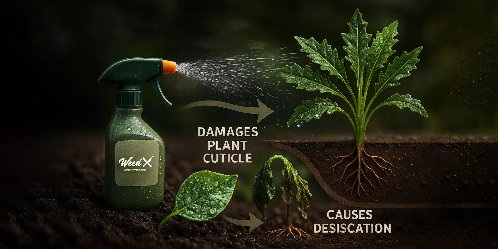 WeedX mode of action